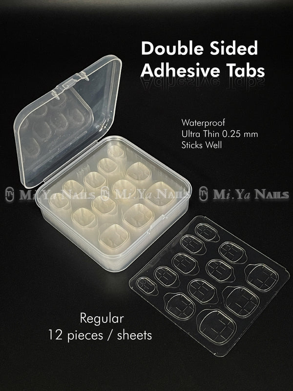 Double Sided Adhesive Tabs - Yellow